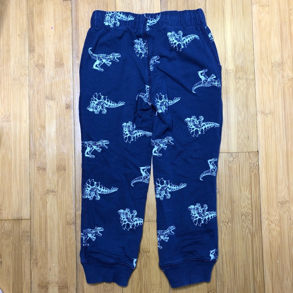 Carter’s Dinosaur Pull-On French Terry Joggers 4/5 - Picture 2 of 3
